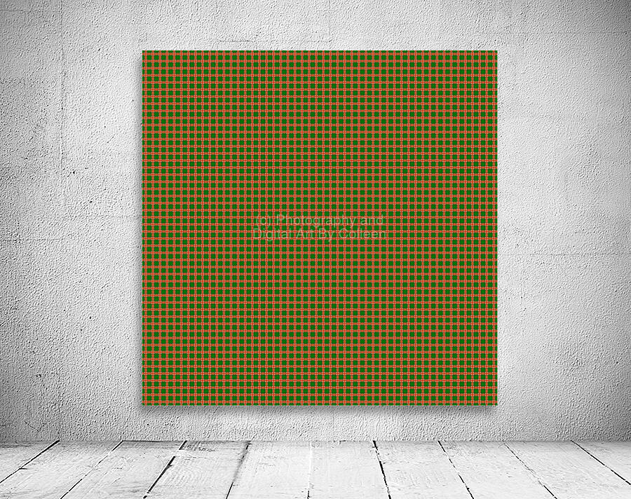 Watermelon Plaid Pattern Wall Preview