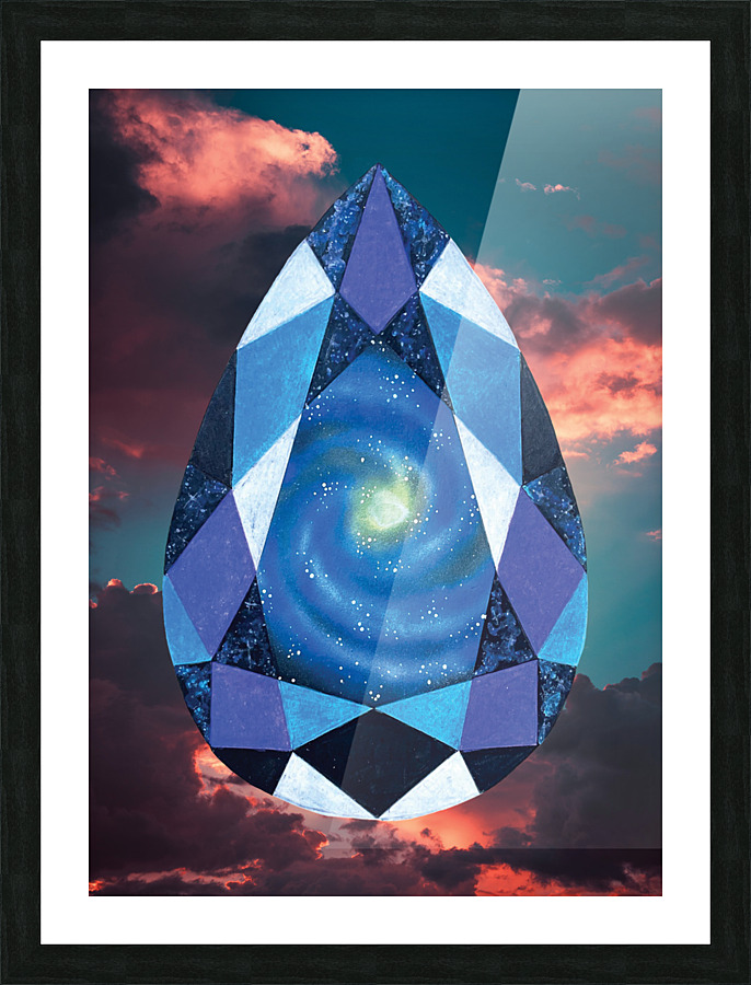Heaven &  Earth Picture Frame print