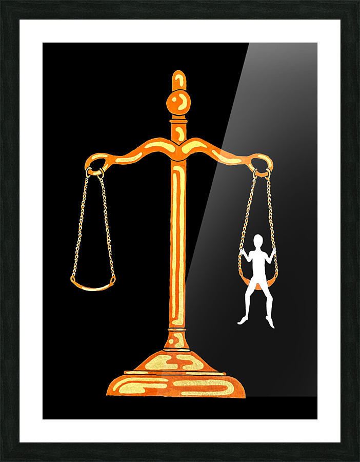 ...And Justice for All Picture Frame print
