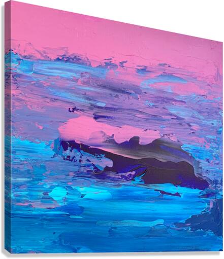 Mystical ocean Canvas Print
