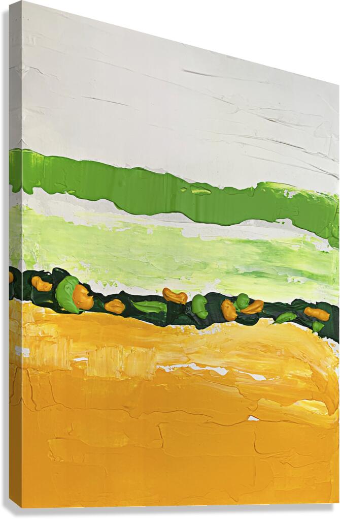 Futuristic landscape № 2 Canvas Print
