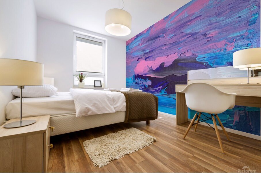 Mystical ocean Mural print