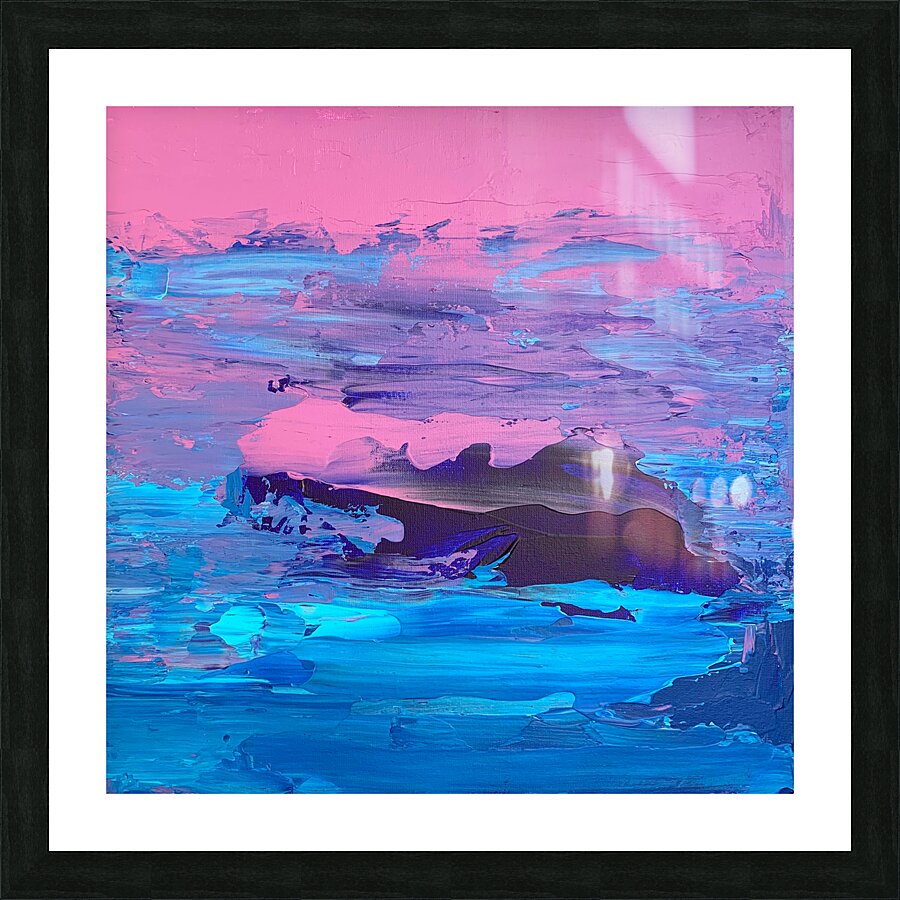 Mystical ocean Picture Frame print