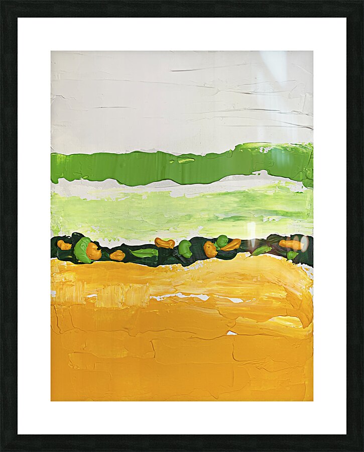Futuristic landscape № 2 Picture Frame print