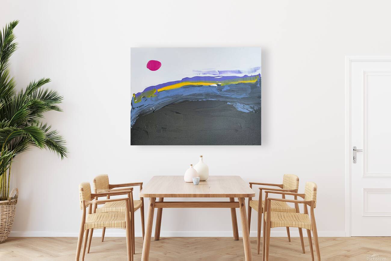 Futuristic landscape № 1 Reproduction