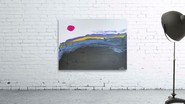 Futuristic landscape № 1 Wall Preview