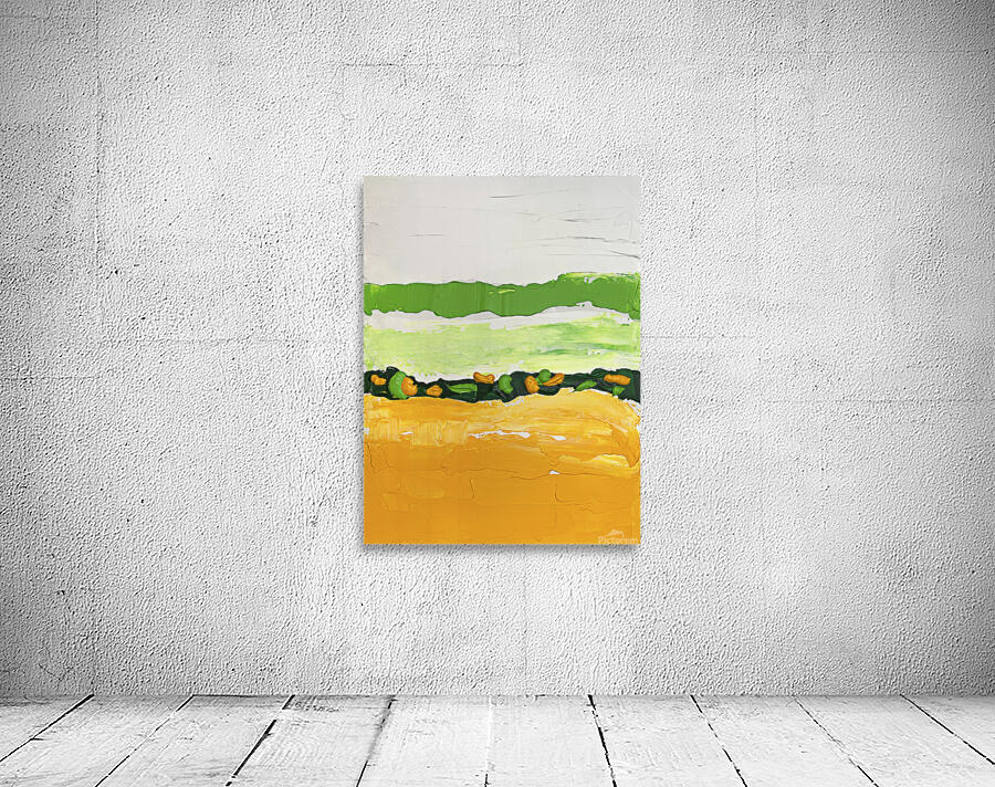 Futuristic landscape № 2 Wall Preview
