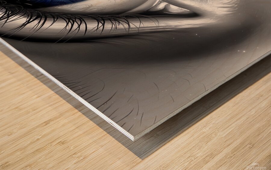 Ocean of Dreams: The Eye of Imagination Wood print