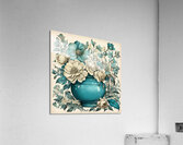 Default The fiori Edith Holden style Blue and Ivo Acrylic Print