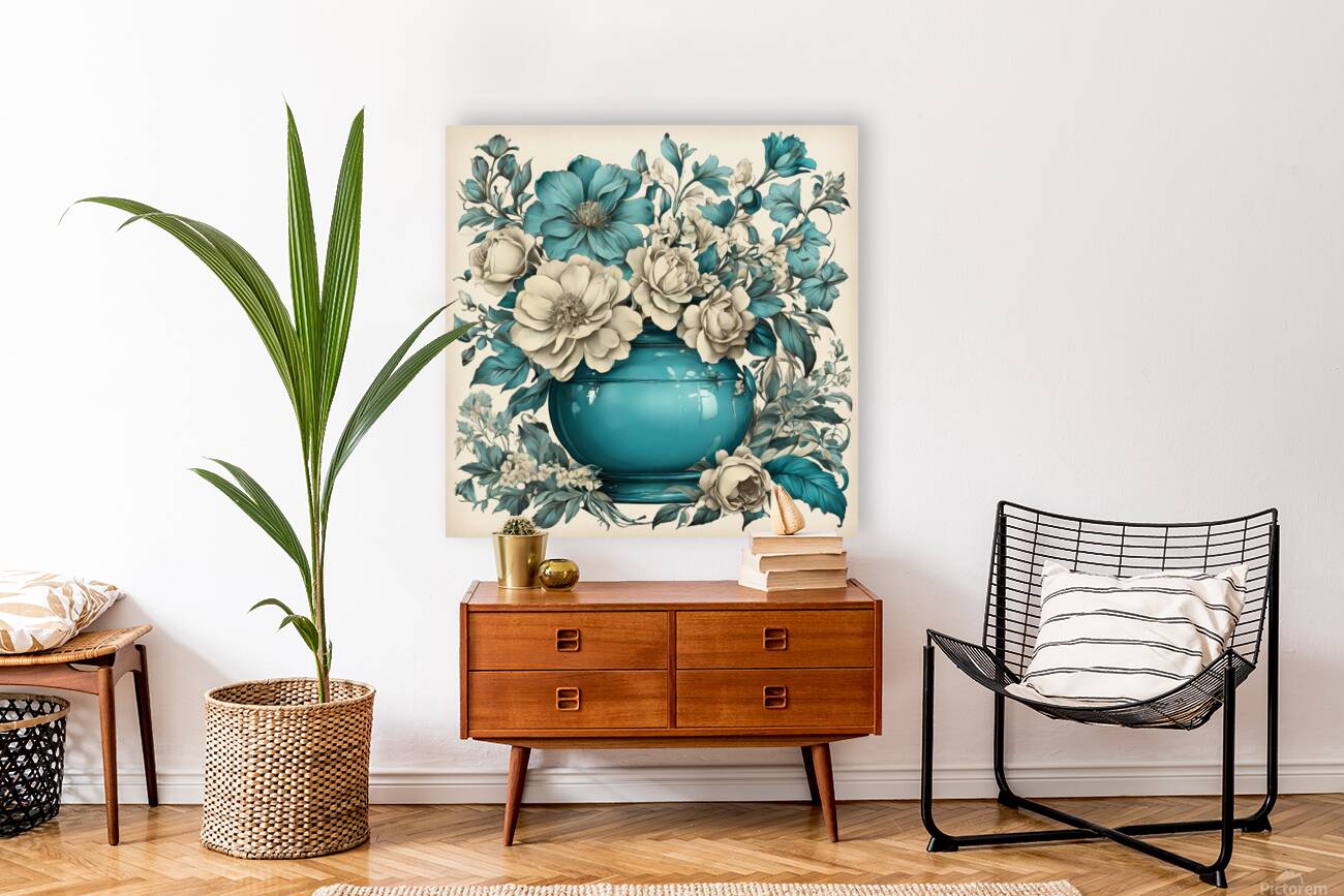 Default The fiori Edith Holden style Blue and Ivo Reproduction