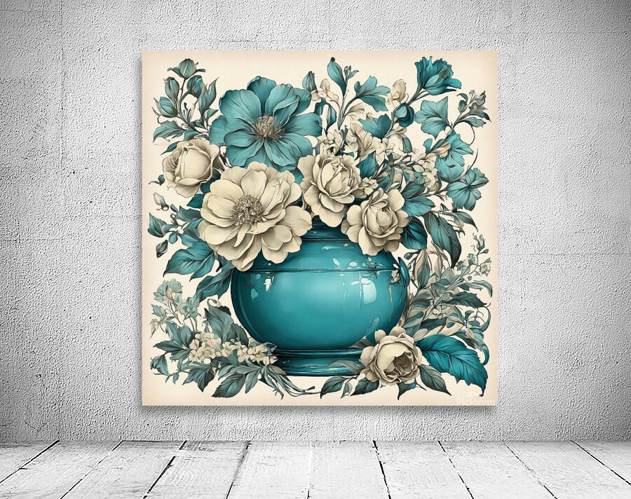 Default The fiori Edith Holden style Blue and Ivo Wall Preview