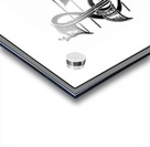 monogram  musical  vctrzd BBB Acrylic print