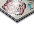 Art Monogram Rose Color 1 Acrylic print