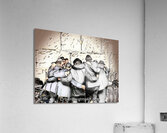 art   dancing at kotel Acrylic Print