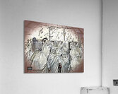 art   praying at KOTEL   AA Acrylic Print