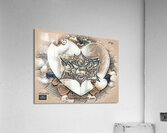 Art   Shabat Shalom CHOCOLATE AA Acrylic Print