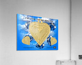 G D Allmighty maker of heaven and earth -psalms 121  Acrylic Print