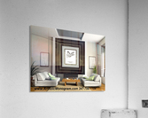 art   monogram   dove Acrylic Print