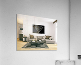 monogram diamond aaa  FOR DISPLAY ONLY  room1 Acrylic Print