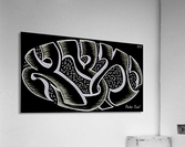 monogram ART   YIMTZA AA Acrylic Print