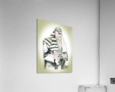 praying to G-D Allmighty Impression acrylique