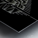 Monogram Art   Diamond AAA  2 Metal print