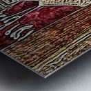 sefer torah   atem hadveikim  1 Metal print