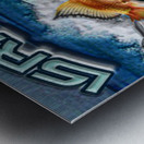 Prophecy of Isaiah 60:05 Metal print