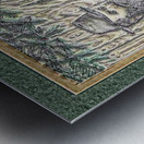 Lulav & Esrog  in Sukah Metal print