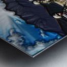 art   soldiers reading TORAH  AA Metal print