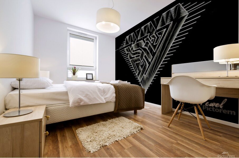 Monogram Art   Diamond AAA  2 Mural print