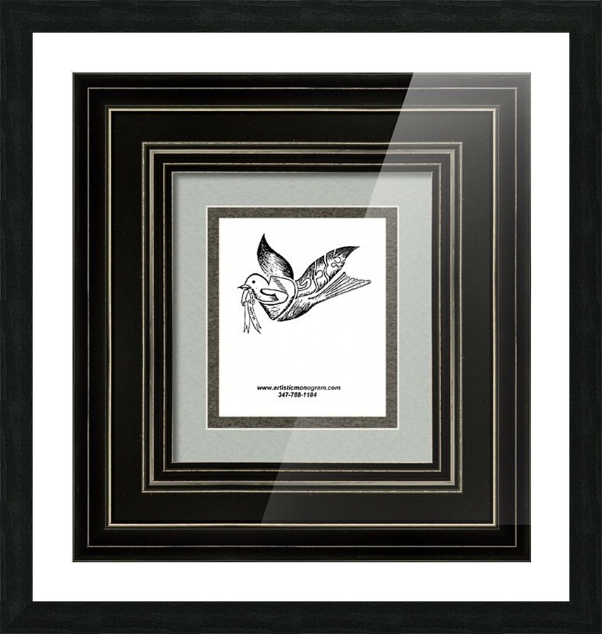 art dove frame Picture Frame print
