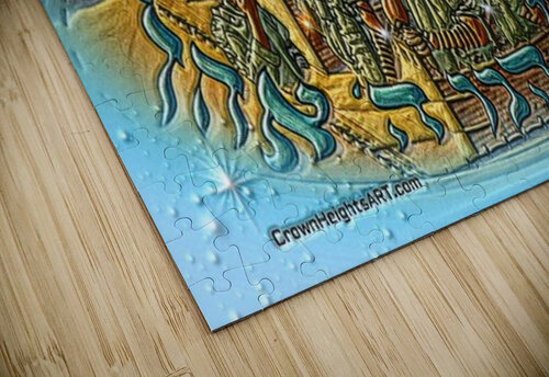 ART Shma Yisrael 5 AAA pinchos tewel puzzle