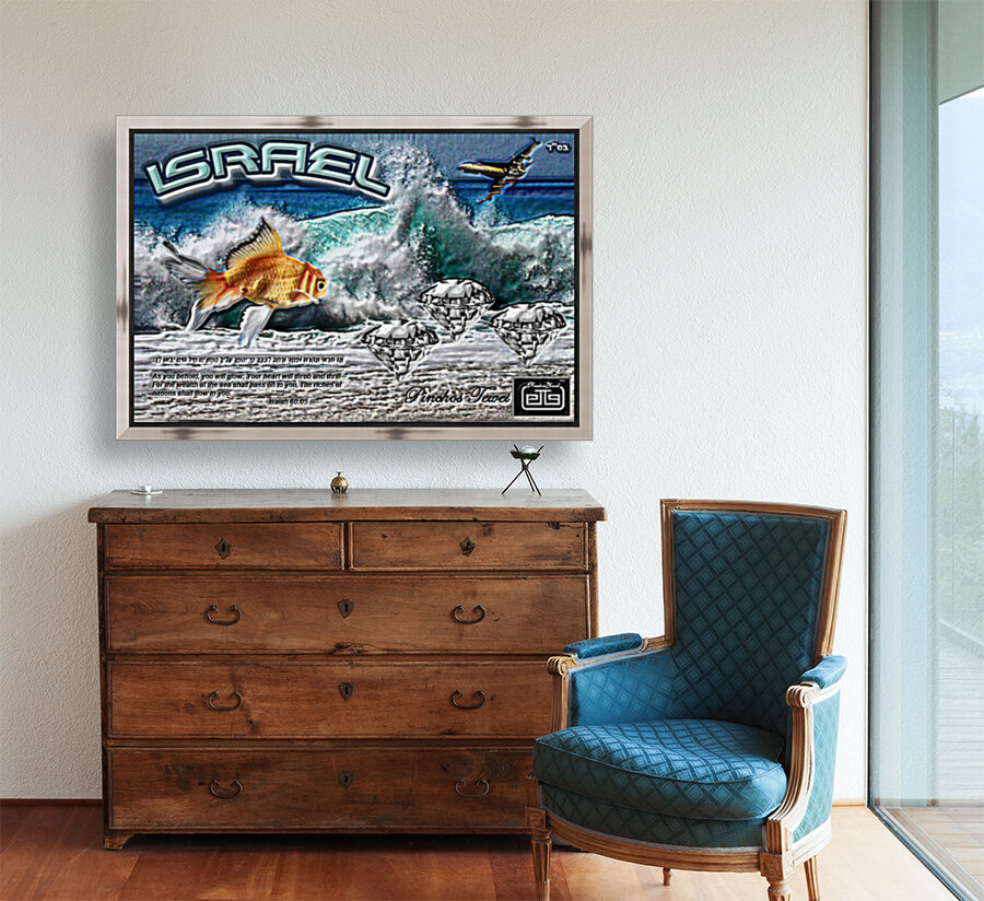 Prophecy of Isaiah 60:05 Reproduction