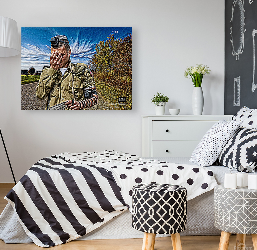 art   soldier tefilin SHMA YISROEL 1 Reproduction