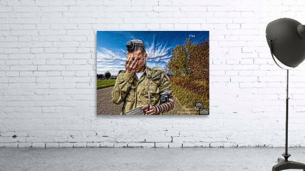 art   soldier tefilin SHMA YISROEL 1 Wall Preview
