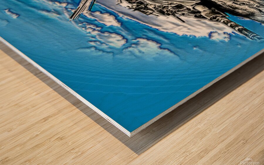 art soldier tefilin tank BB Wood print