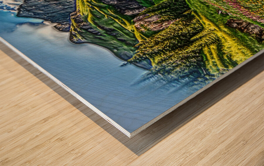 art   landscape 1 Wood print