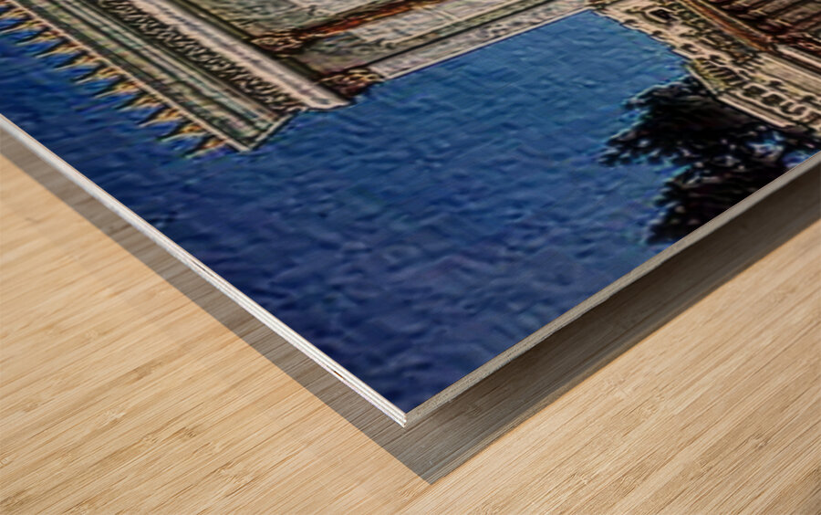 art  BET HAMIKDASH 3AA Impression sur bois