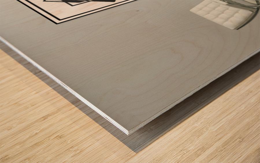 art - monogram artdesign26 wall art 101 Wood print