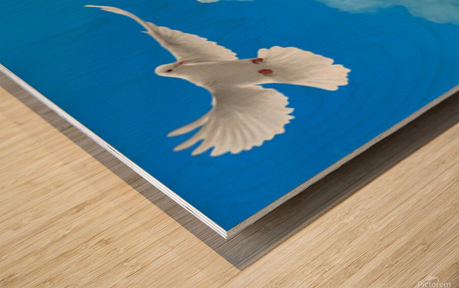 art tranquility 3 Wood print