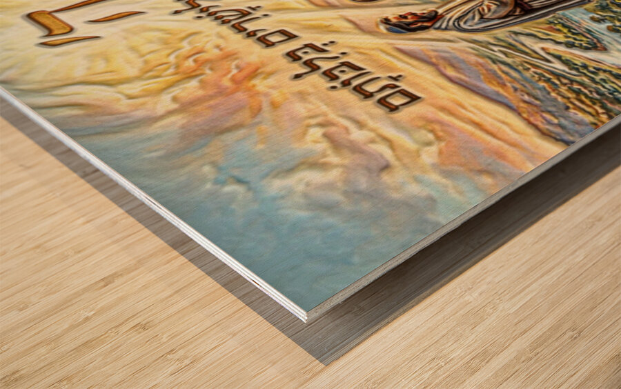 ART KINDNESS OF G D Impression sur bois