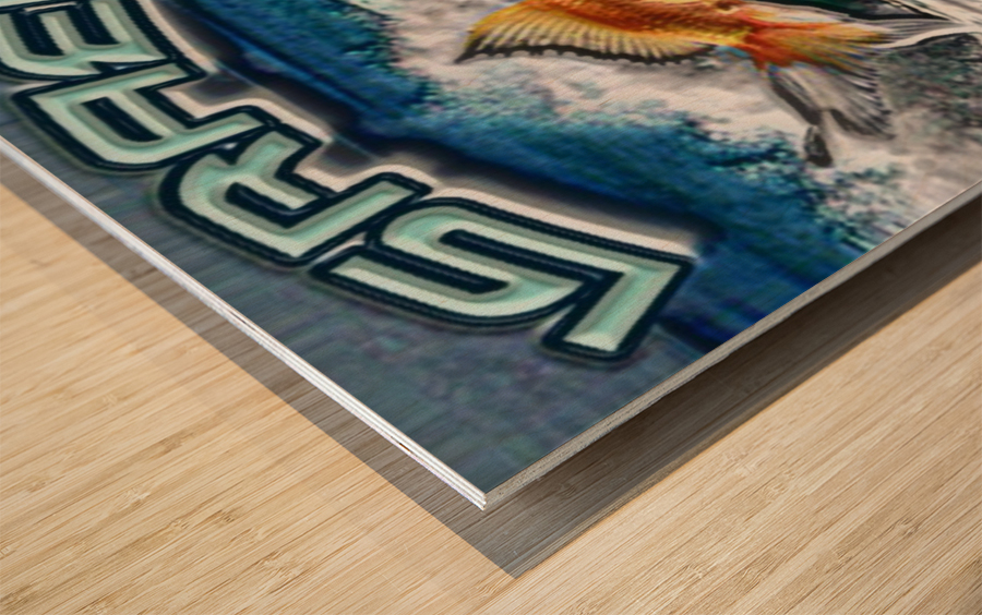 Prophecy of Isaiah 60:05 Wood print