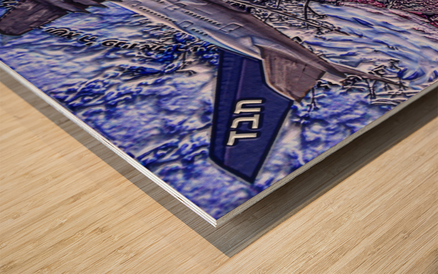 Art   Kohol Godoil Yoshuvu Heinah   AA Wood print