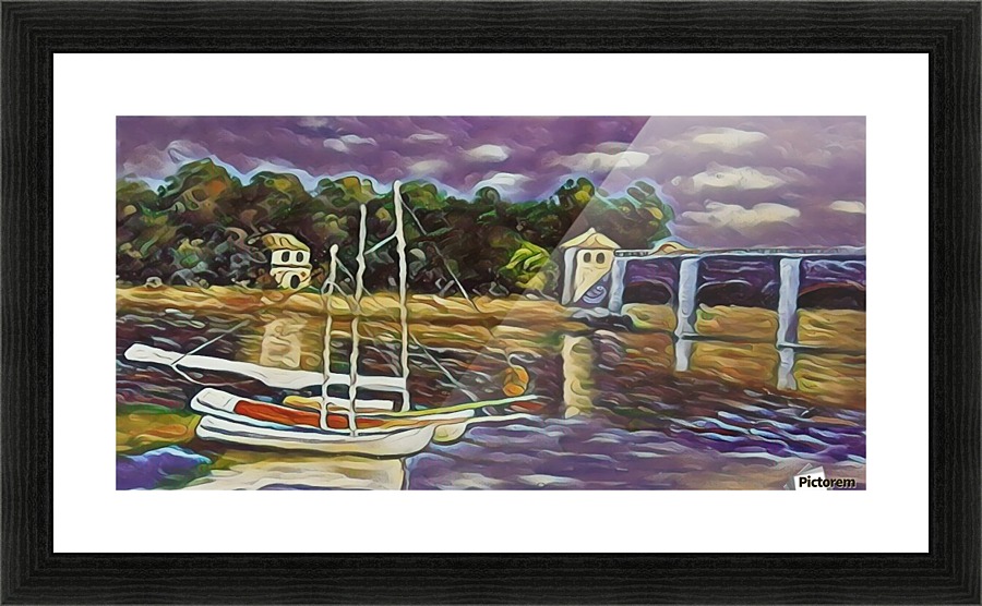 A108 60X30 PAINT Picture Frame print
