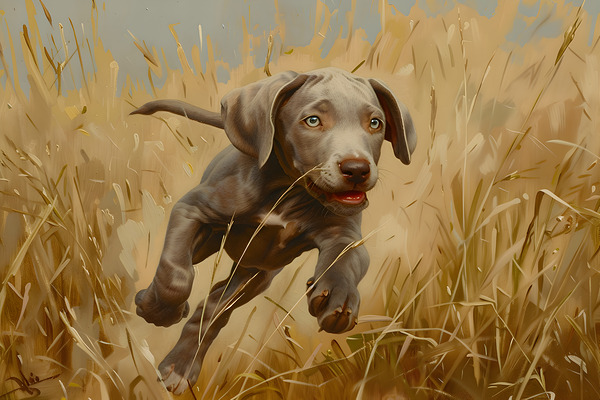 Puppy Paintings by Museblot 20 Digital Download