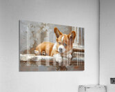 Puppy Paintings by Museblot 18 Acrylic Print