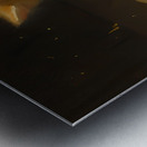 Cute Kitten Realistic Painting12 Metal print