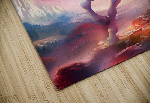 Dramatic Unicorn with Fiery Mane Andy Davis puzzle