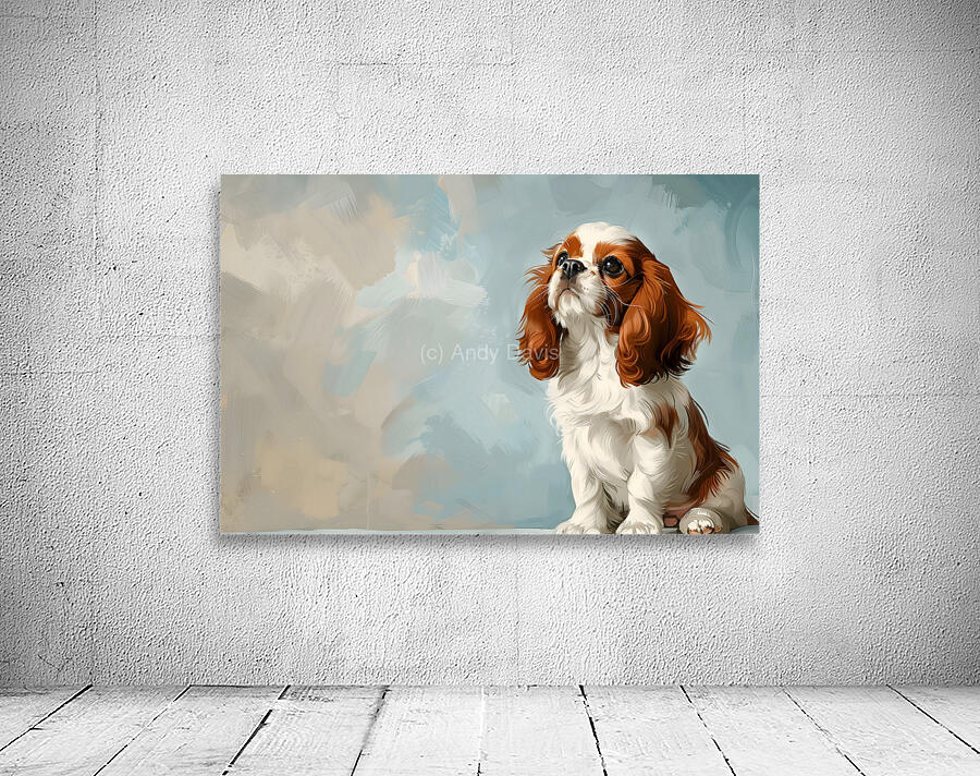 Puppy Paintings by Museblot 7 Wall Preview